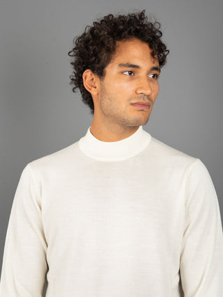 Maglia Lupetto Extrafine - Panna