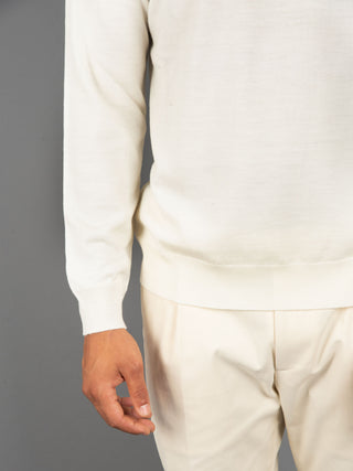 Maglia Lupetto Extrafine - Panna