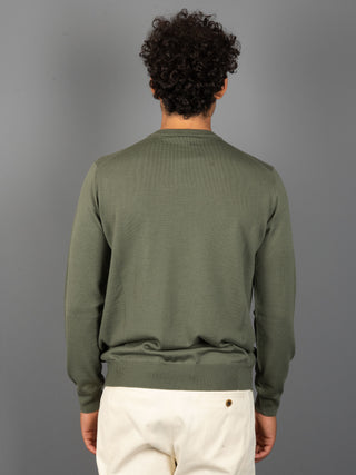 Maglia Girocollo Extrafine - Verde
