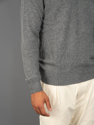 Maglia Polo Cashmere - Grigio