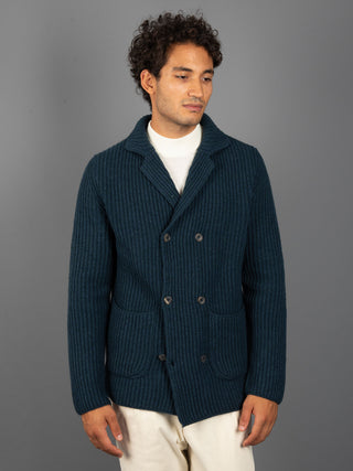 Maglia Giacca - Petrolio