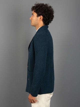 Maglia Giacca - Petrolio