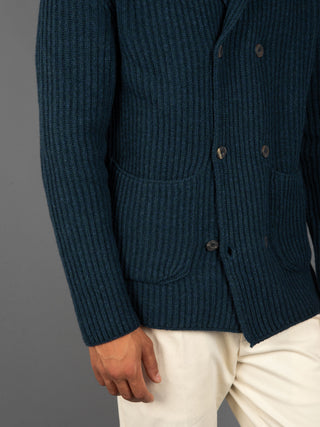 Maglia Giacca - Petrolio