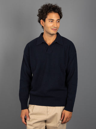 Maglia Polo Lanerossi - Blu Notte