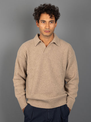 Maglia Polo Lanerossi - Beige