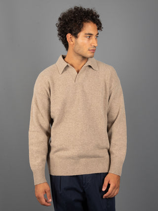 Maglia Polo Lanerossi - Beige