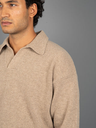 Maglia Polo Lanerossi - Beige