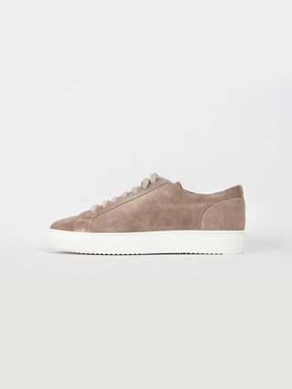 Sneakers 'Wash' Suede - Fango