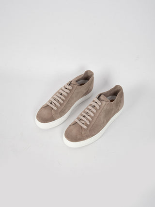 Sneakers 'Wash' Suede - Fango