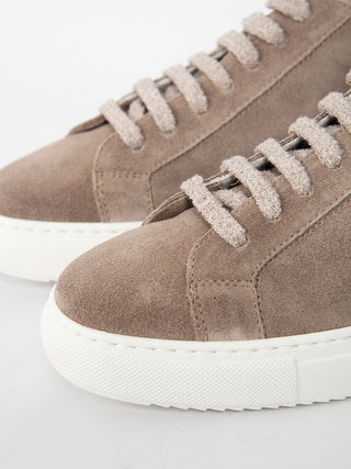 Sneakers 'Wash' Suede - Fango