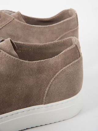 Sneakers 'Wash' Suede - Fango