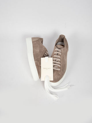 Sneakers 'Wash' Suede - Fango