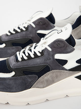 Sneakers' Fuga Mesh' - Blu/Grigio