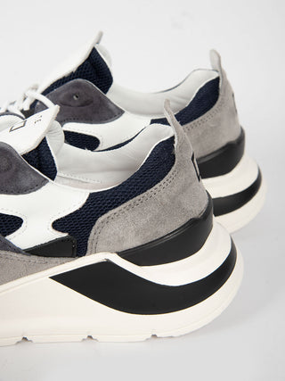 Sneakers' Fuga Mesh' - Blu/Grigio