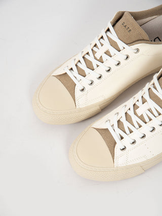 Sneakers' Linea Natural' - Bianco/Beige