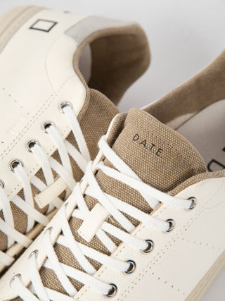 Sneakers' Linea Natural' - Bianco/Beige