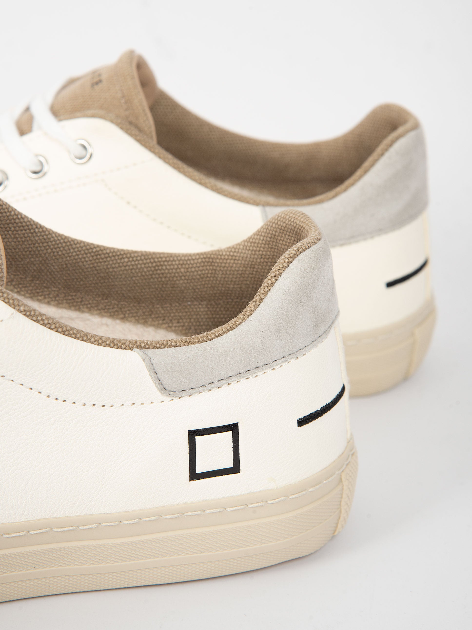 Sneakers' Linea Natural' - Bianco/Beige