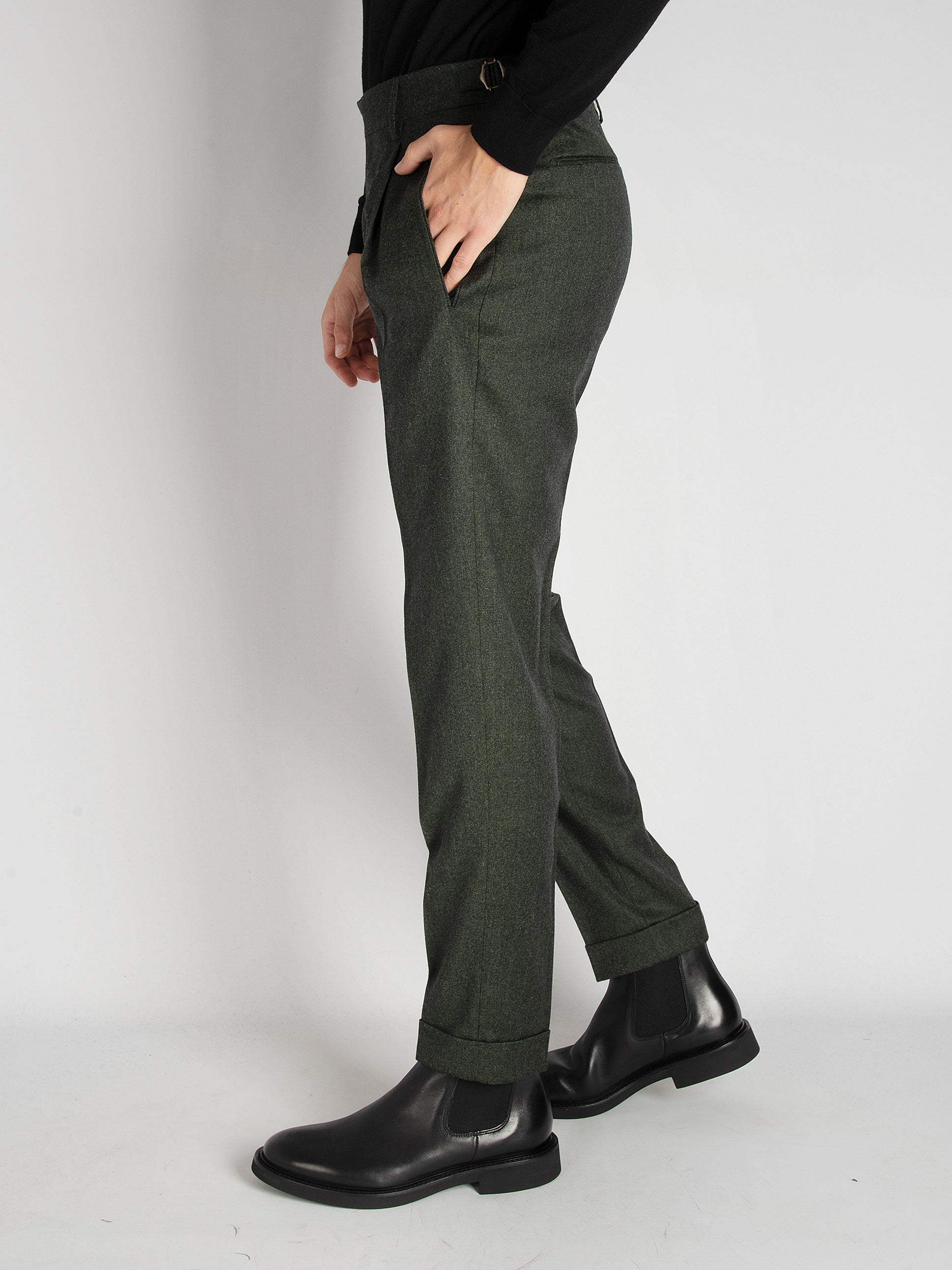 Pantalone Retro - Verde