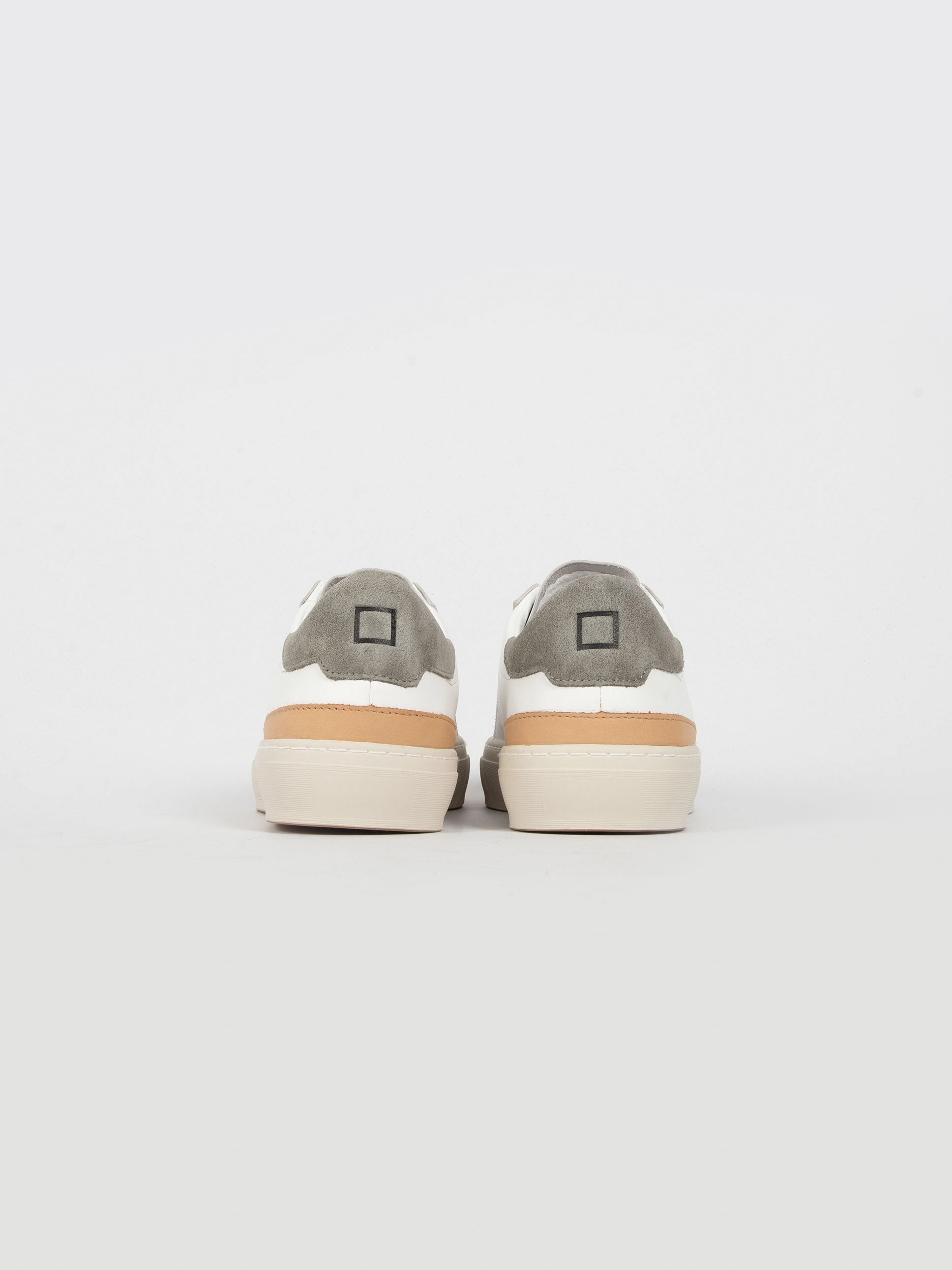 Sneakers' Sonica Leather' - Bianco/Verde