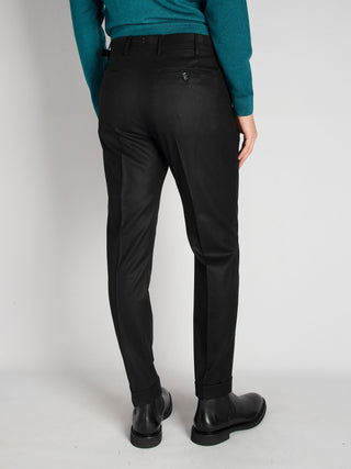 Pantalone Retro Vitale Barberis - Nero