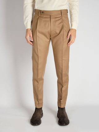 Pantalone Retro Vitale Barberis - Cammello