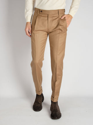 Pantalone Retro Vitale Barberis - Cammello