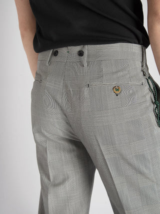 Pantalone 'Barber' Lana  - Principe di Galles