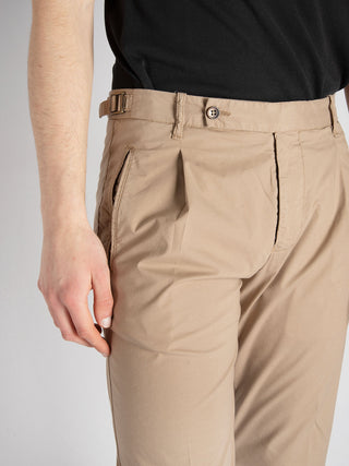 Pantalone 'Retro' Popeline - Sabbia