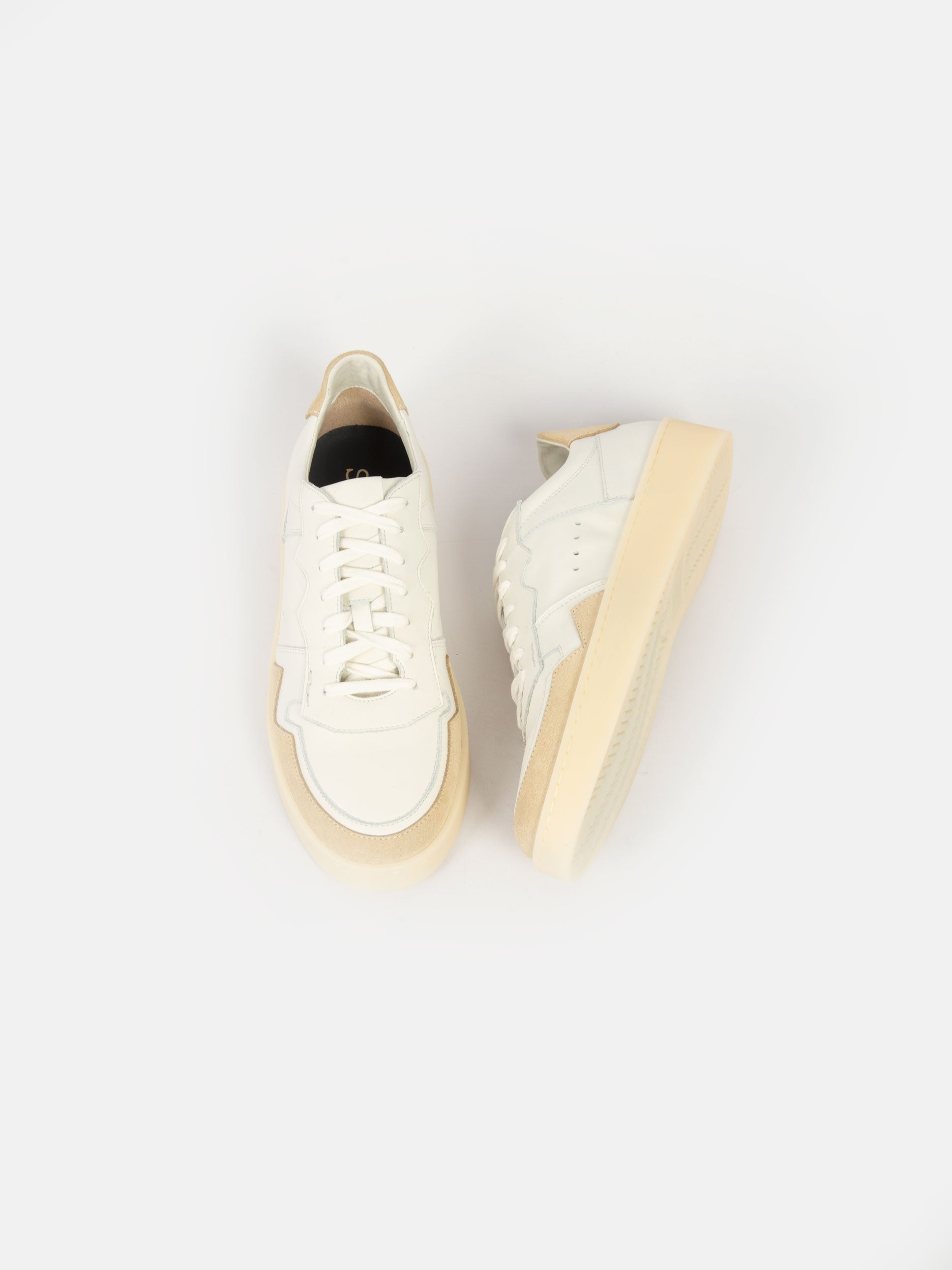 Sneakers 'Cloud' - Bianco/Sabbia