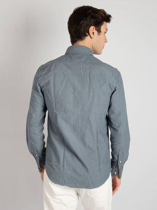 Camicia Oxford Alden - Grigio/Avion