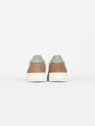 Sneaker 'Court 2.0 Vintage Calf' - Bianco/Nocciola