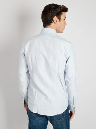 Camicia Oxford Andy - Bianco/Celeste