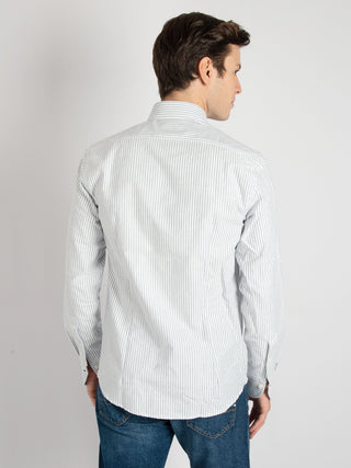 Camicia Oxford Blake - Bianco/Blu