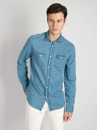 Camicia Seb - Denim Medio