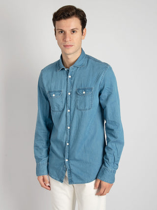 Camicia Seb - Denim Medio