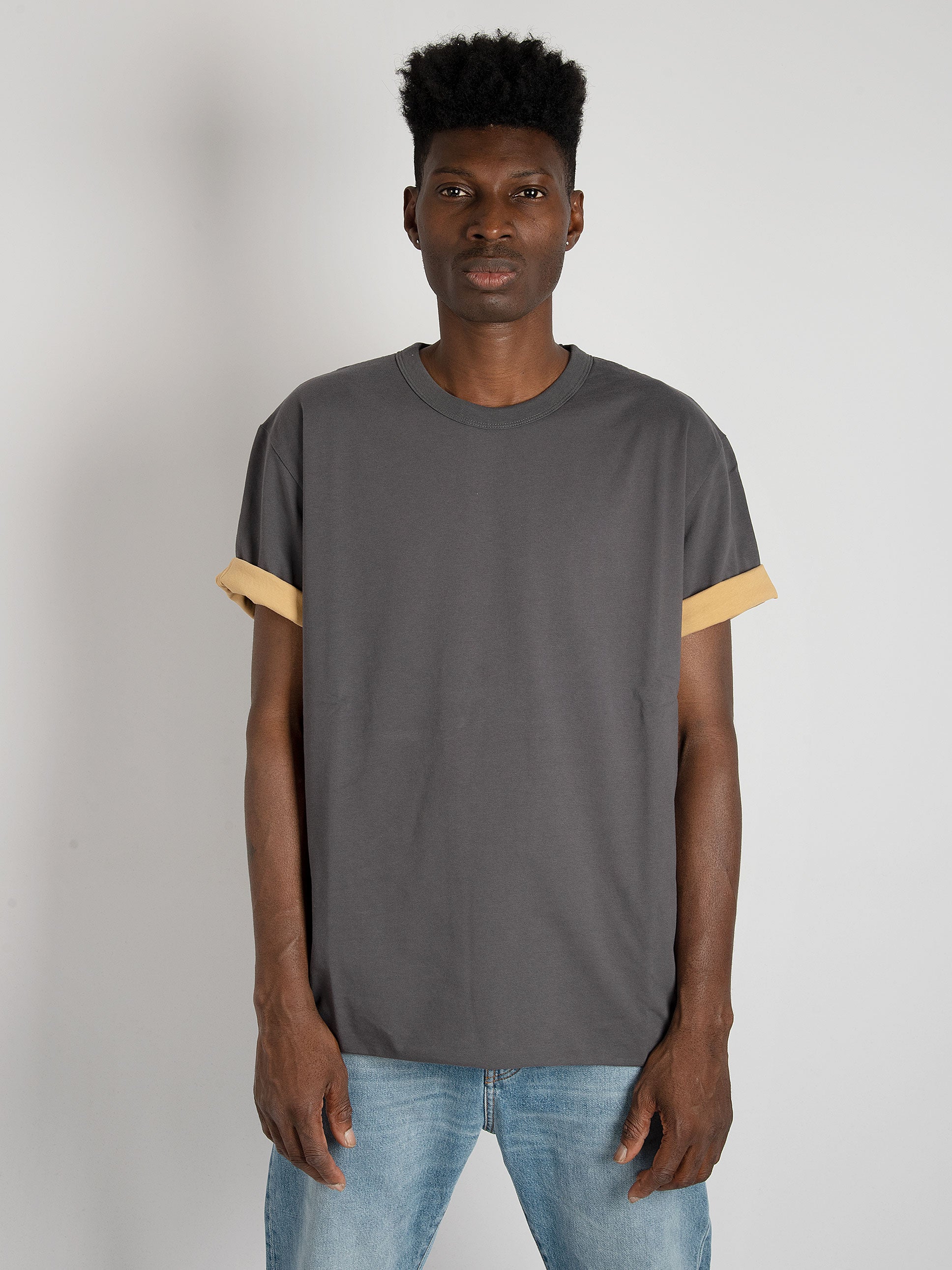 T-shirt Oversize - Grigio Scuro