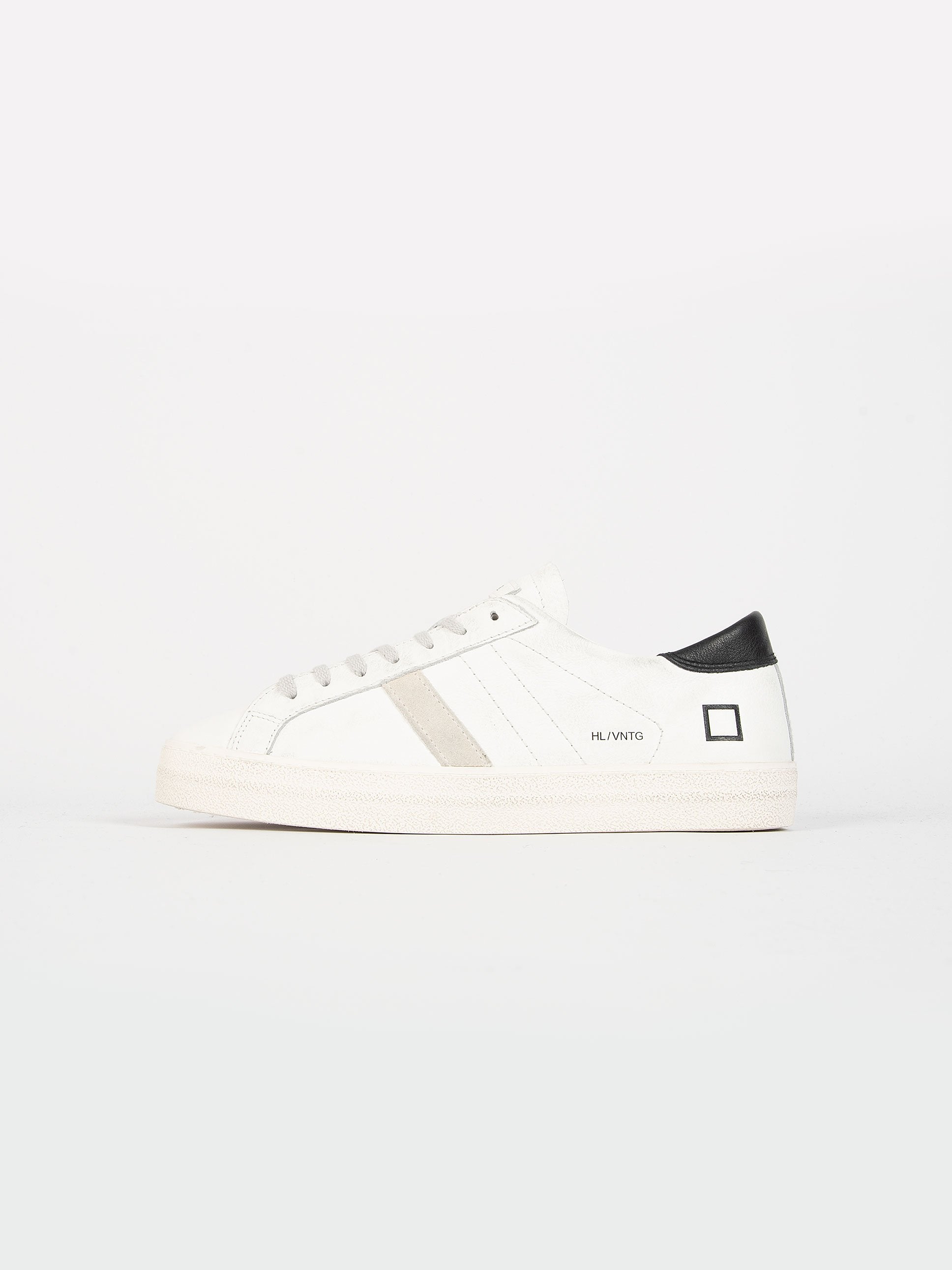 Sneaker 'Hill Low Vintage Calf' - Bianco/Nero