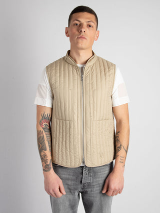 Gilet 'Timo Osimo' - Beige