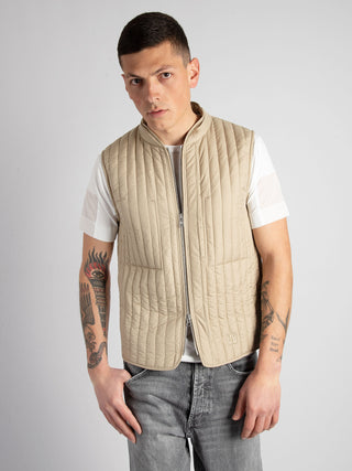 Gilet 'Timo Osimo' - Beige