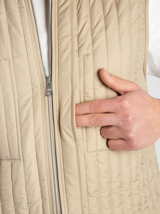 Gilet 'Timo Osimo' - Beige