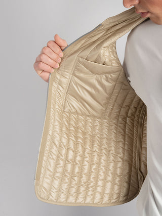 Gilet 'Timo Osimo' - Beige