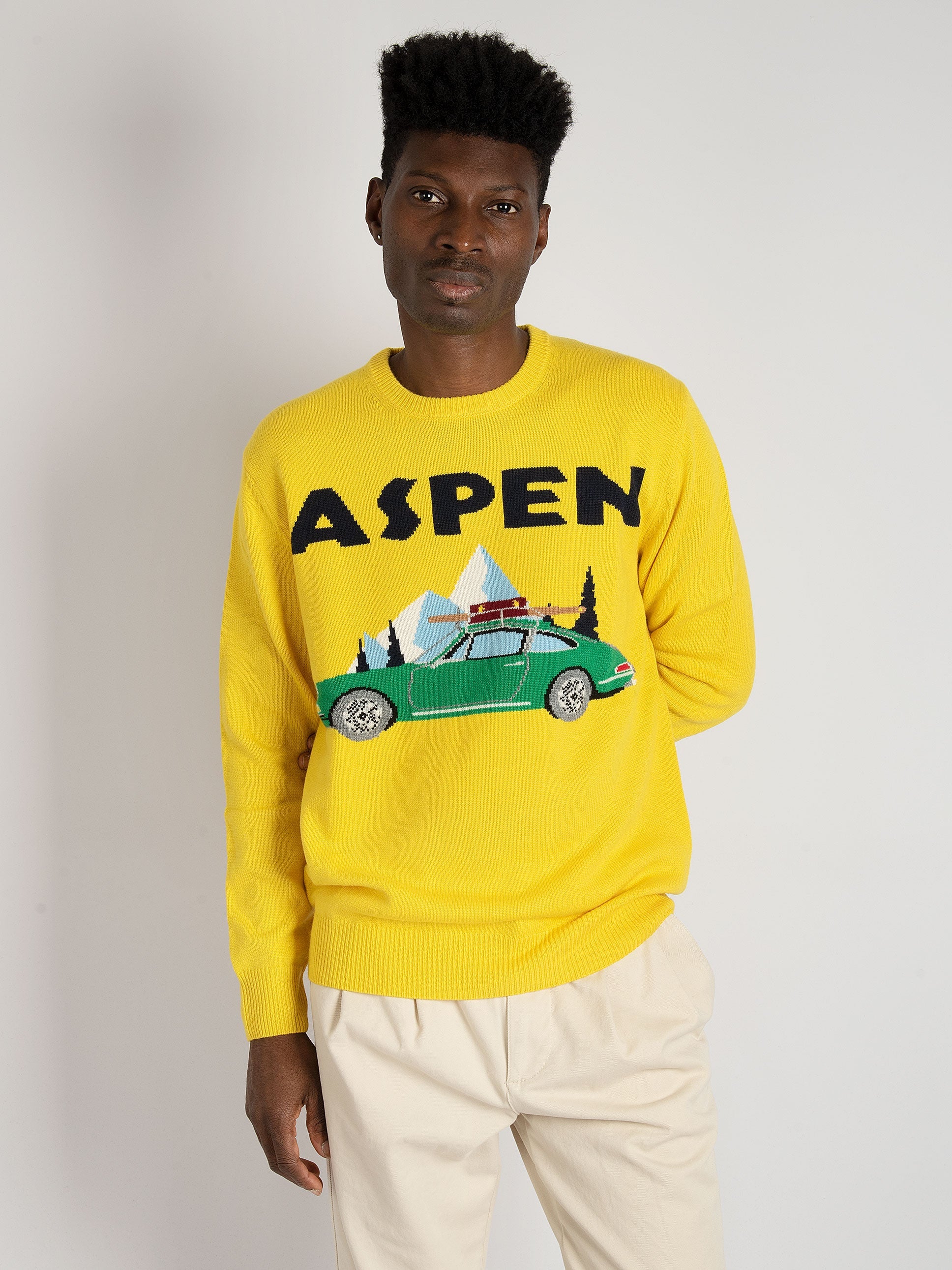 Maglia Aspen Car 91 - Giallo