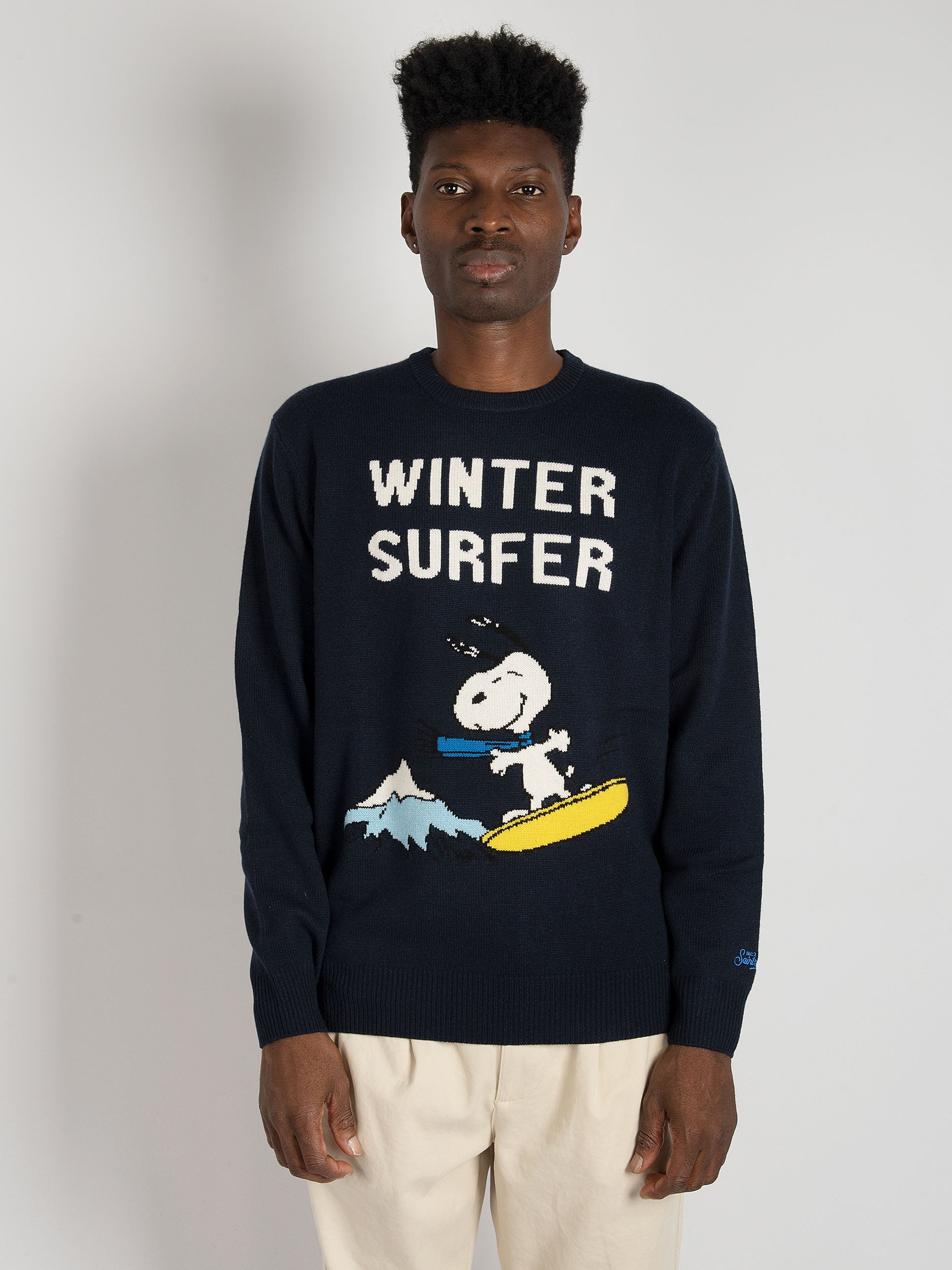 Maglia Snoopy W Surfer 61 - Blu Notte