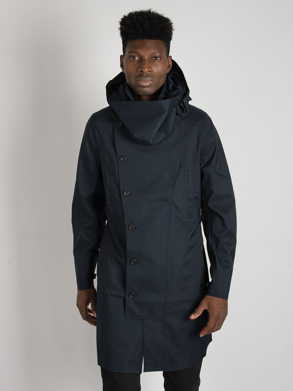 Trench Double Breasted - Blu Navy