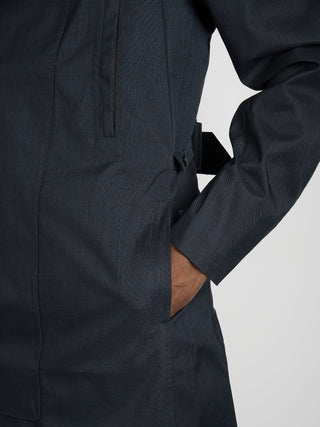 Trench Double Breasted - Blu Navy