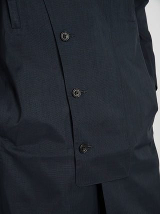 Trench Double Breasted - Blu Navy