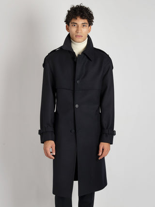 Cappotto Trench Dell - Blu