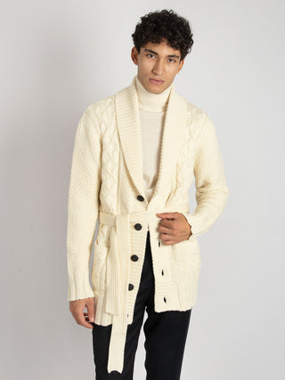 Maglia Cardigan Knox - Panna