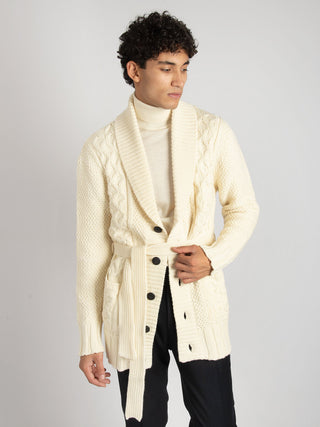 Maglia Cardigan Knox - Panna