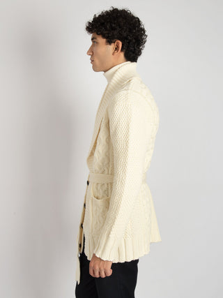 Maglia Cardigan Knox - Panna